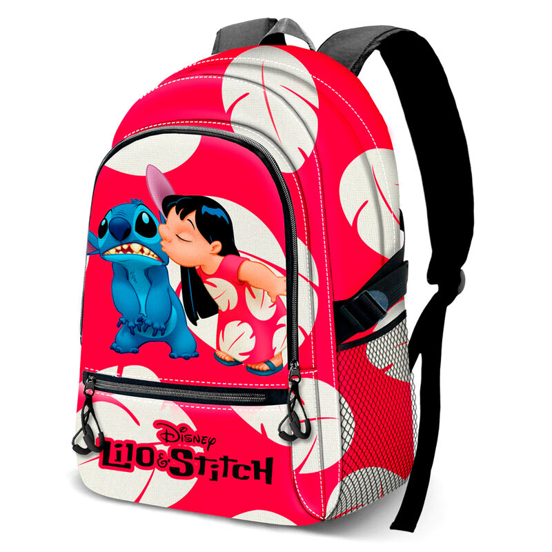 Imagen 1 - Mochila Kiss Stitch Disney 44Cm Adaptable