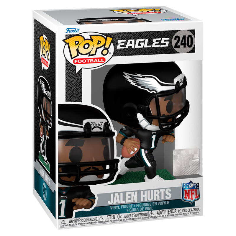 Imagen de Figura Pop Nfl Eagles Jalen Hurts parte de nuestra colección en Espadas y más, sitio oficial.