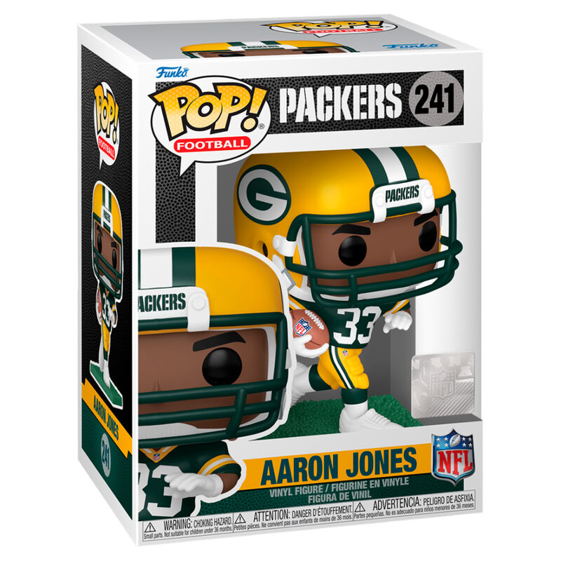 Imagen 2 - Figura Pop Nfl Packers Aaron Jones