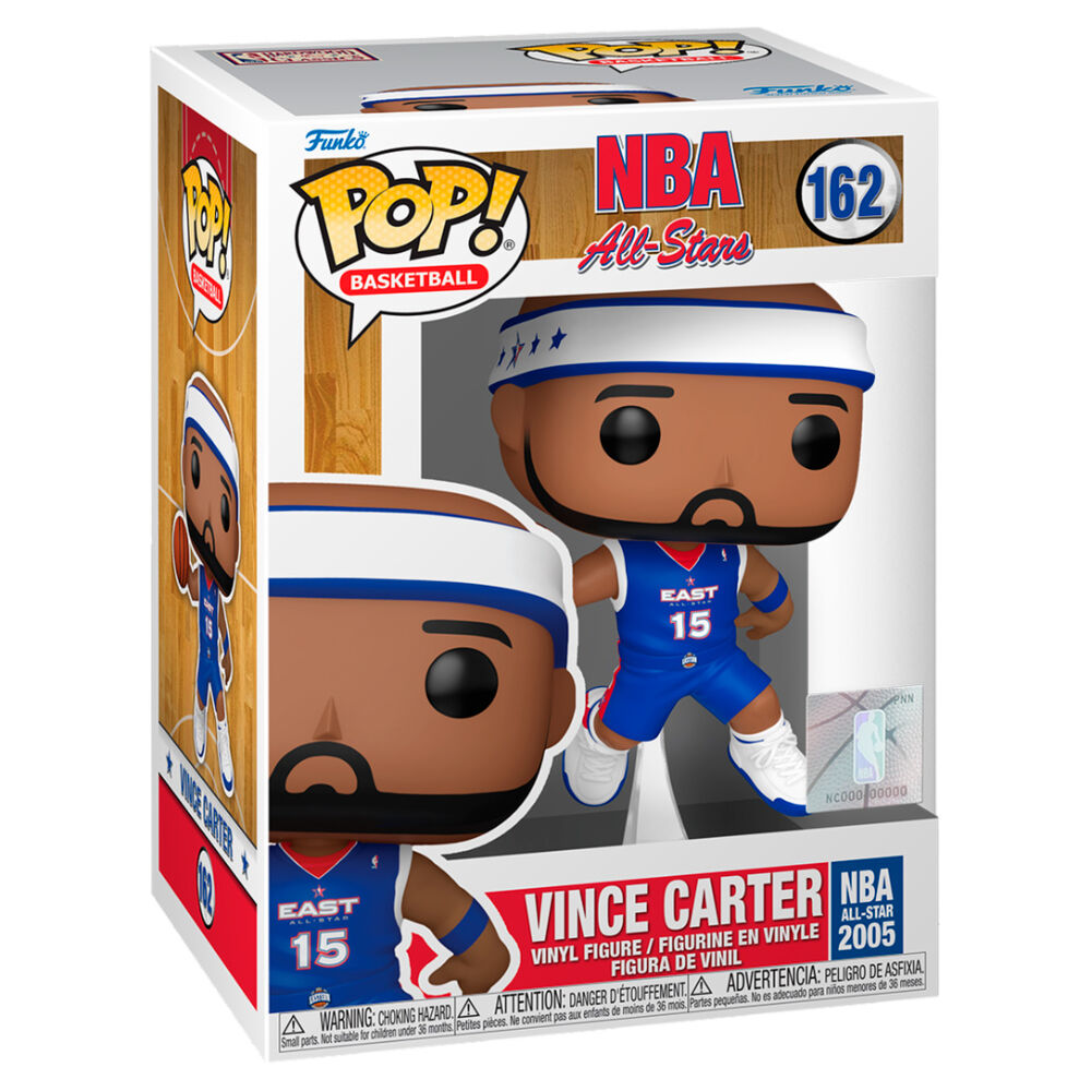 Imagen de Figura Pop Nba All-Stars Vince Carter (2005) parte de nuestra colección en Espadas y más, sitio oficial.