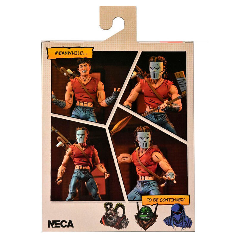 Imagen 3 - Figura Casey Jones In Red Shirt Las Tortugas Ninja 18Cm
