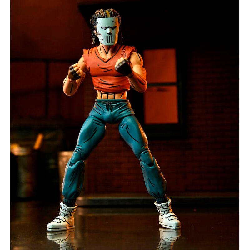 Imagen 6 - Figura Casey Jones In Red Shirt Las Tortugas Ninja 18Cm