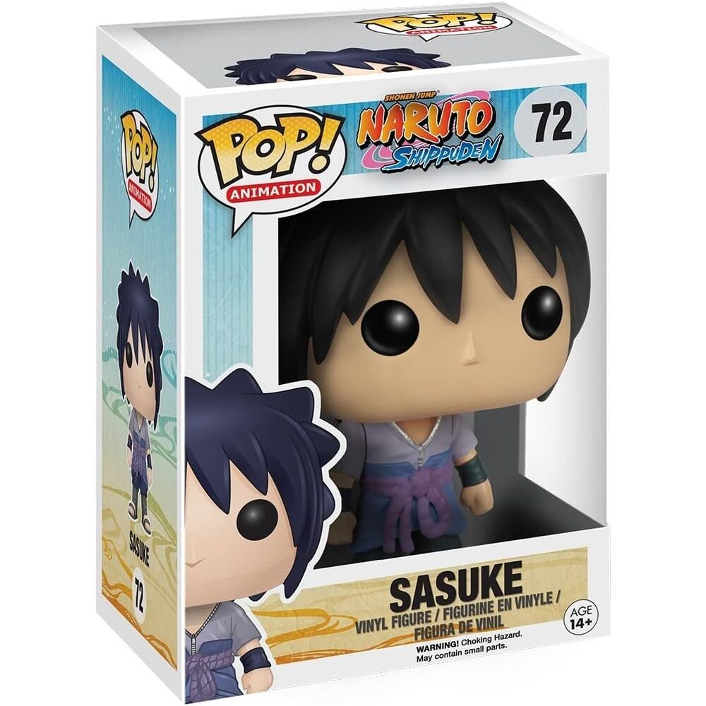 Imagen de Figura Pop Naruto Sasuke parte de nuestra colección en Espadas y más, sitio oficial.