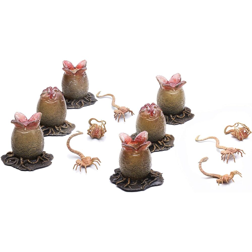 Imagen 3 - Set 6 Figuras Ovomorfos Y Facehuggers Alien