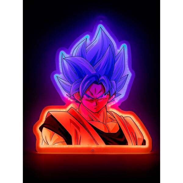 Imagen 1 - Lampara Neon Goku Dragon Ball Z