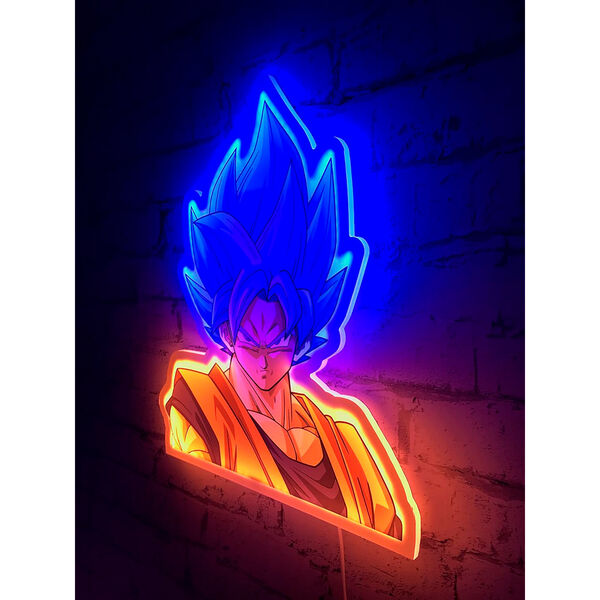 Imagen 2 - Lampara Neon Goku Dragon Ball Z