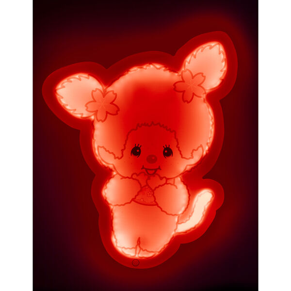 Imagen 2 - Lampara Neon Pink Monchhichi