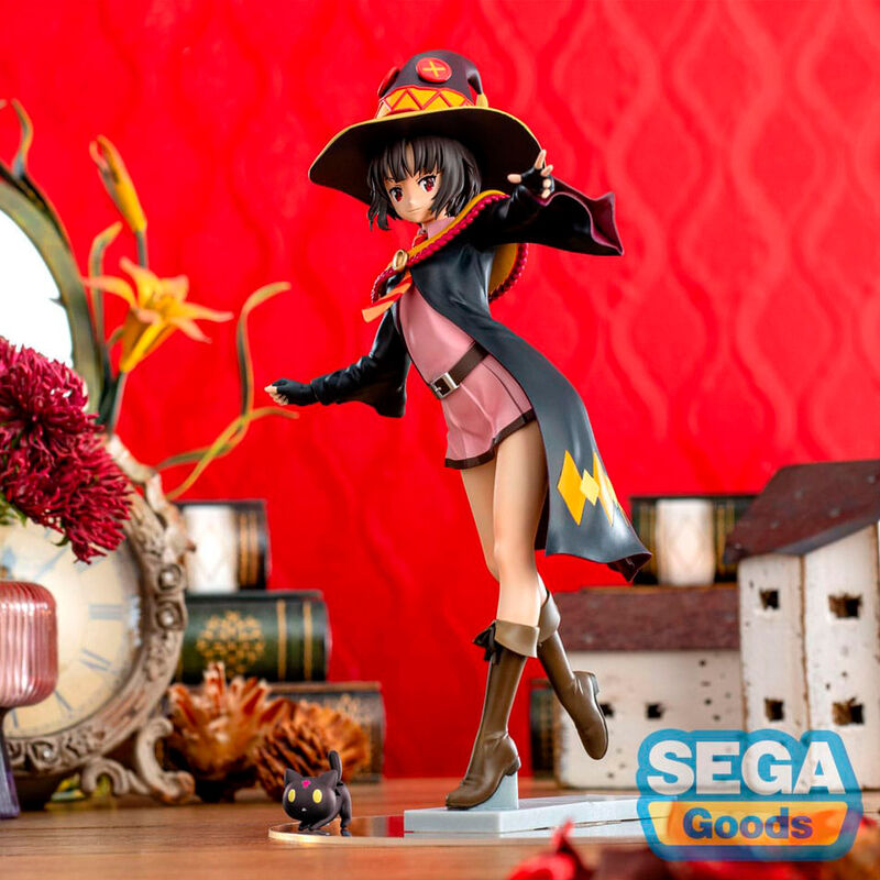 Imagen 5 - Figura Megumi With Chomusuke Luminasta Konosuba 22Cm