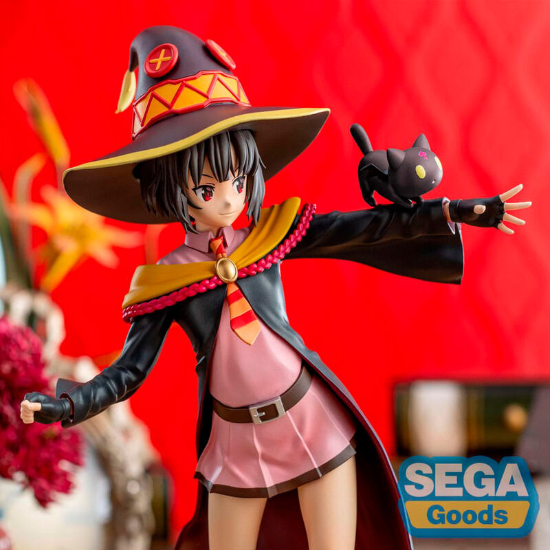Imagen 6 - Figura Megumi With Chomusuke Luminasta Konosuba 22Cm