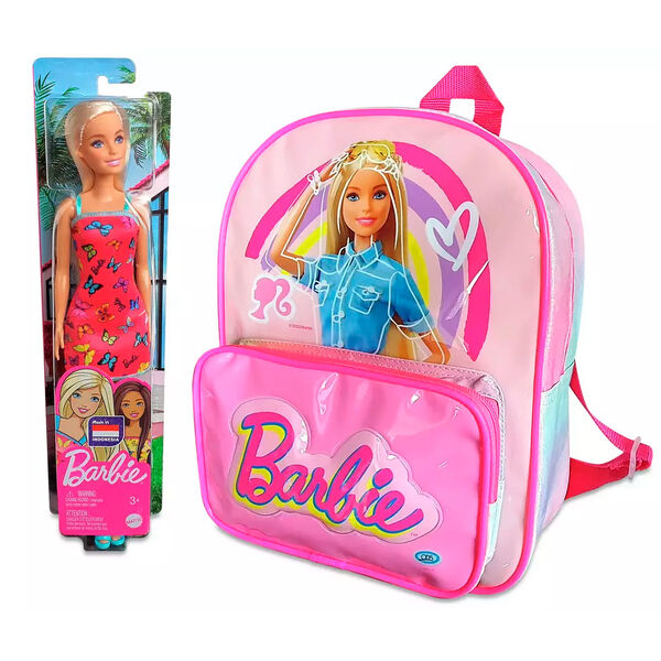 Imagen de Mochila + Muñeca Barbie parte de nuestra colección en Espadas y más, sitio oficial.