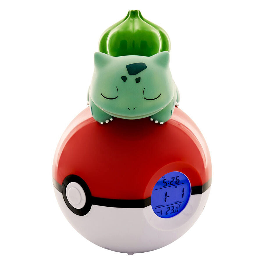 Imagen 1 - Lampara Despertador Led Bulbasaur Pokeball Pokemon
