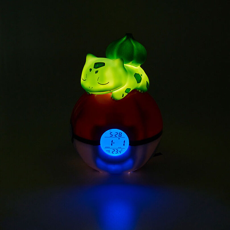Imagen 5 - Lampara Despertador Led Bulbasaur Pokeball Pokemon