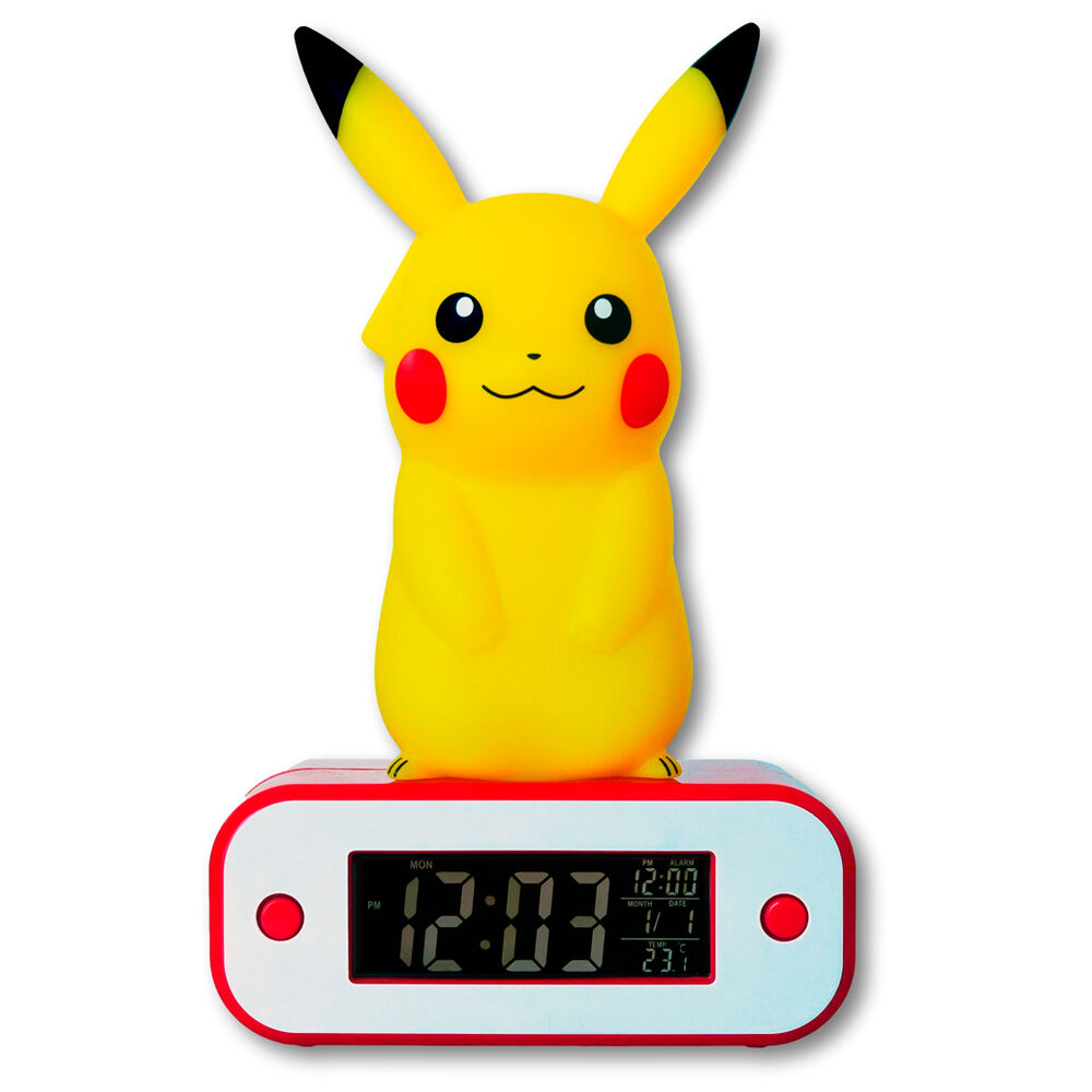Imagen 1 - Lampara Despertador Pikachu Pokemon