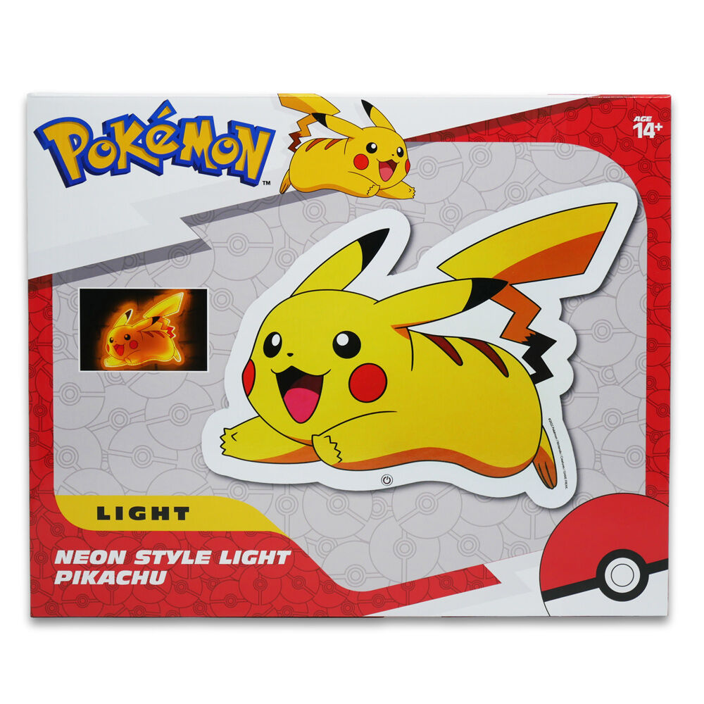 Imagen 5 - Lampara Mural Neon Pikachu Pokemon