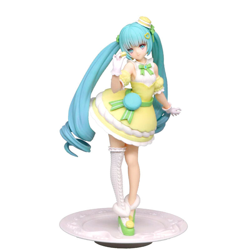 Imagen de Figura Hatsune Miku Macaroon Citron Color Exceed Creative Sweetsweets Hatsune Miku 22Cm parte de nuestra colección en Espadas y más, sitio oficial.