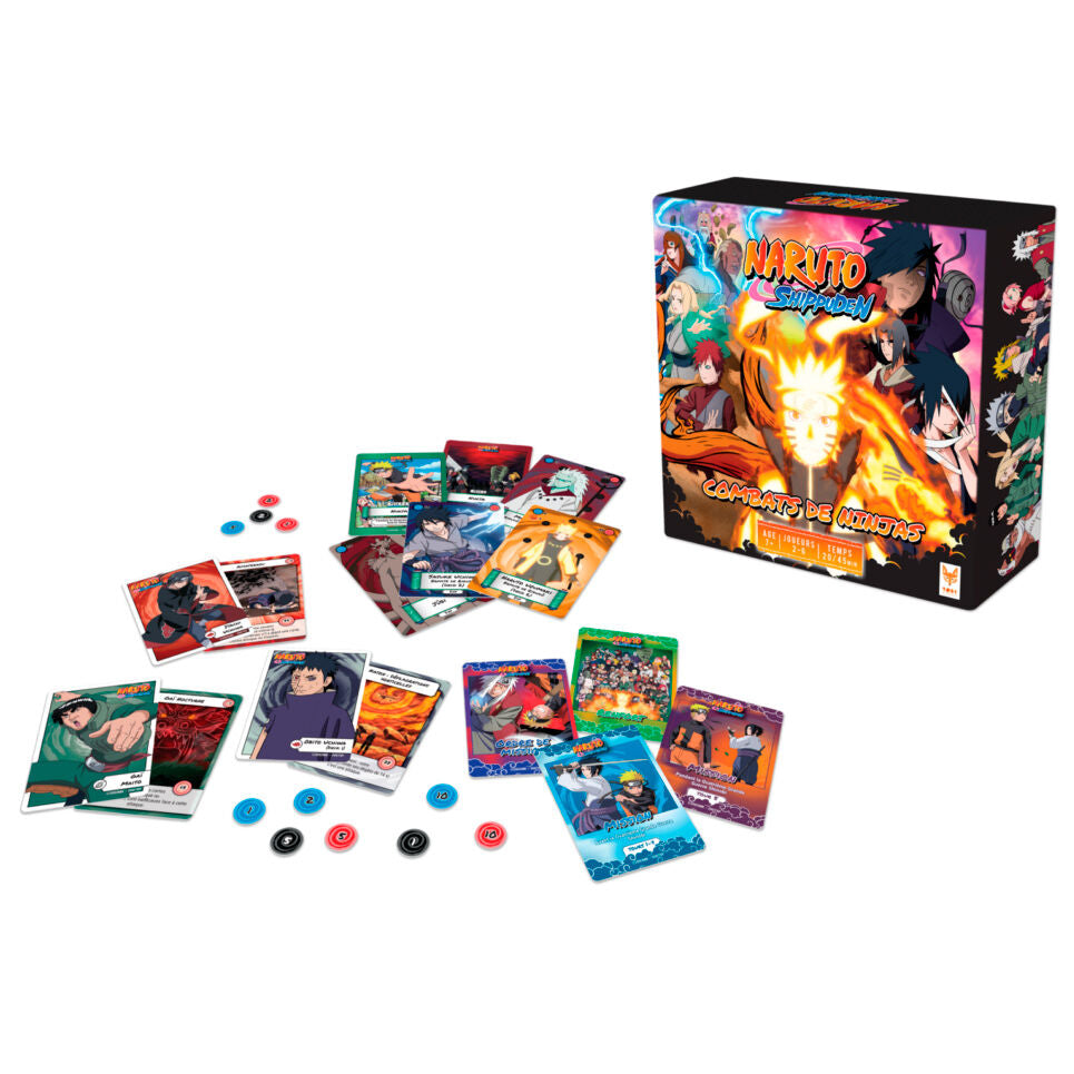 Imagen 1 - Juego De Mesa Combate De Ninjas Naruto Shippuden Español