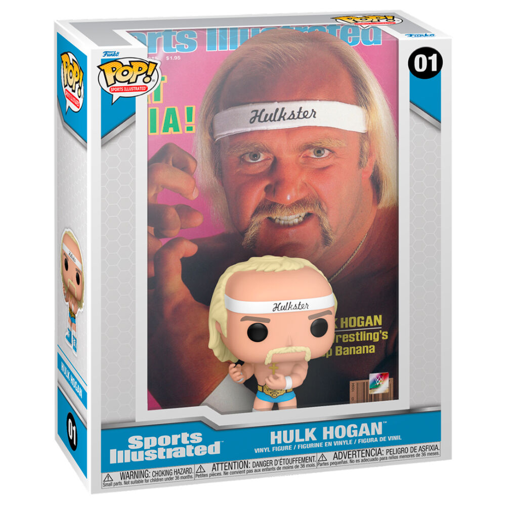 Imagen 2 - Figura Pop Comic Cover Wwe Sports Illustrated Hulk Hogan