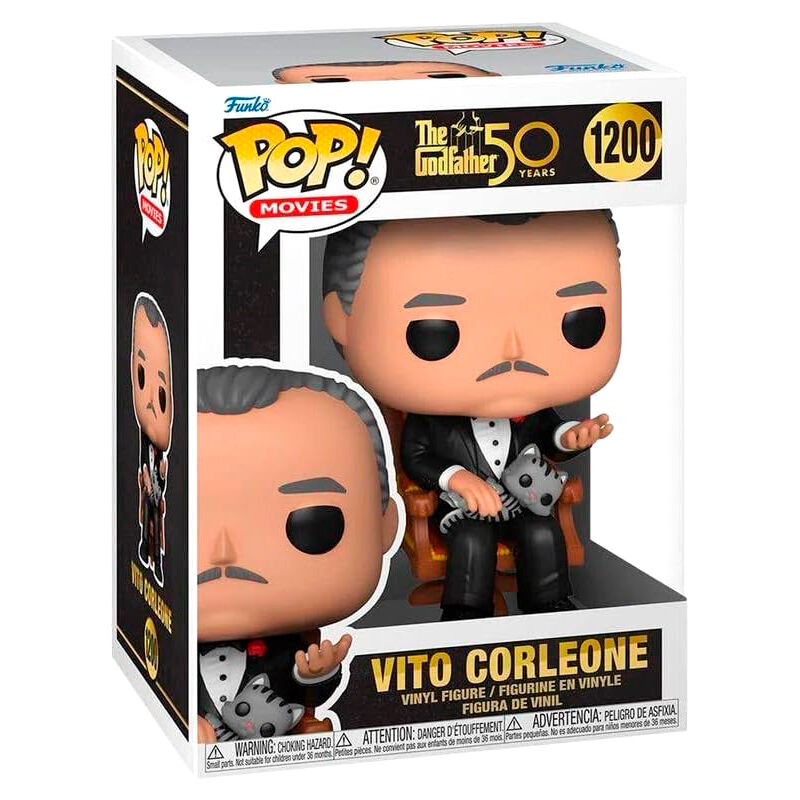 Imagen de Figura Pop El Padrino 50Th Anniversary Vito Corleone parte de nuestra colección en Espadas y más, sitio oficial.