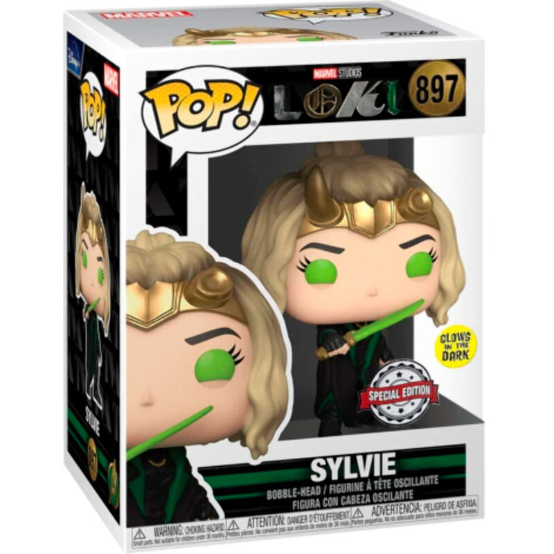 Imagen de Figura Pop Marvel Loki Sylvie Exclusive parte de nuestra colección en Espadas y más, sitio oficial.
