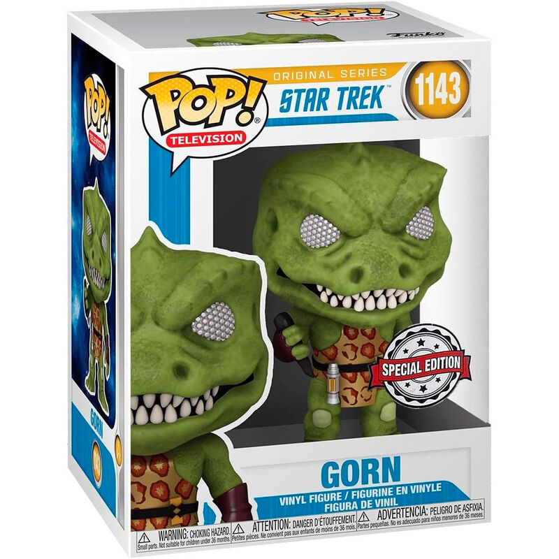 Imagen de Figura Pop Star Trek Gorn Exclusive parte de nuestra colección en Espadas y más, sitio oficial.
