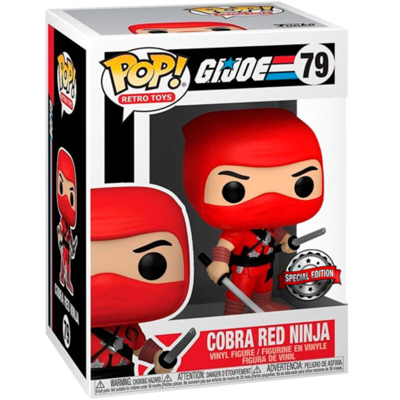 Imagen 1 - Figura Pop G.i. Joe Cobra Red Ninja Exclusive