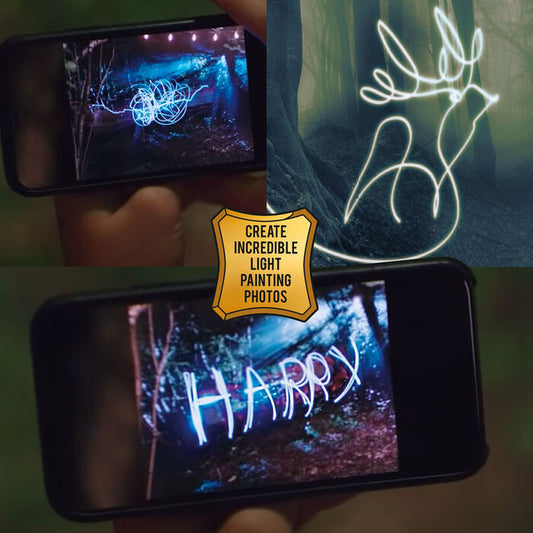 Imagen de Varita Lumos Luna Lovegood Harry Potter parte de nuestra colección en Espadas y más, sitio oficial.