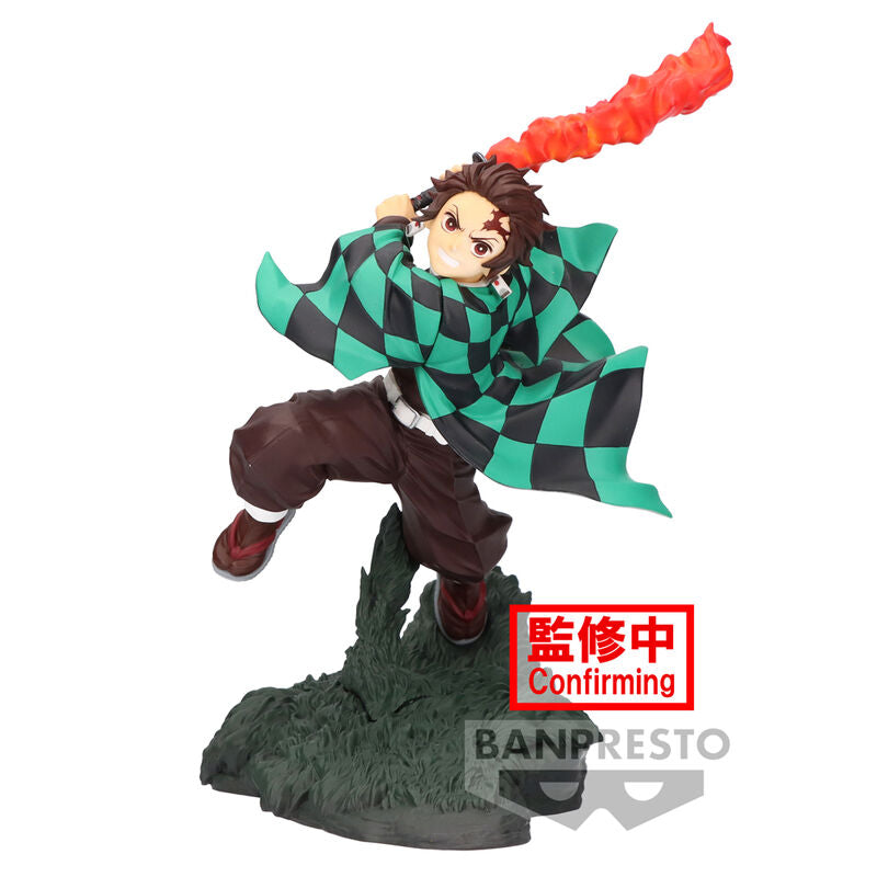 Imagen 1 - Figura Tanjiro Kamado Combination Battle Demon Slayer Kimetsu No Yaiba 9Cm