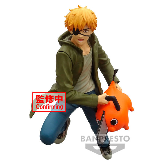 Imagen 2 - Figura Denji & Pochita Vibration Star Chainsaw Man 14Cm