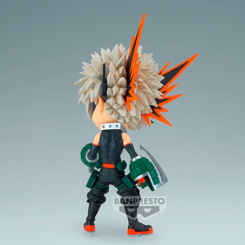 Imagen 3 - Figura Katsuki Bakugo Dynamight My Hero Academia Q Posket 14Cm