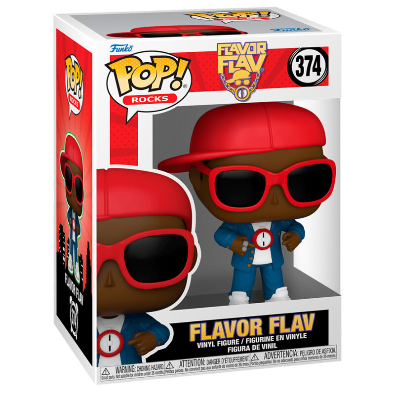 Imagen 1 - Figura Pop Rocks Flavor Flav