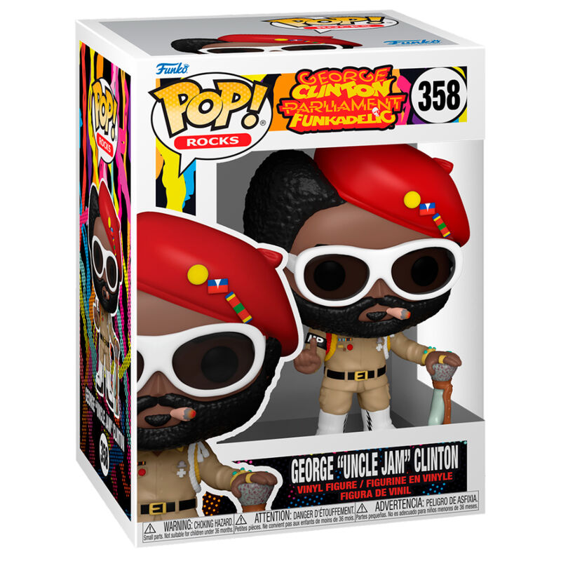 Imagen 1 - Figura Pop Rocks George Uncle Jam Clinton