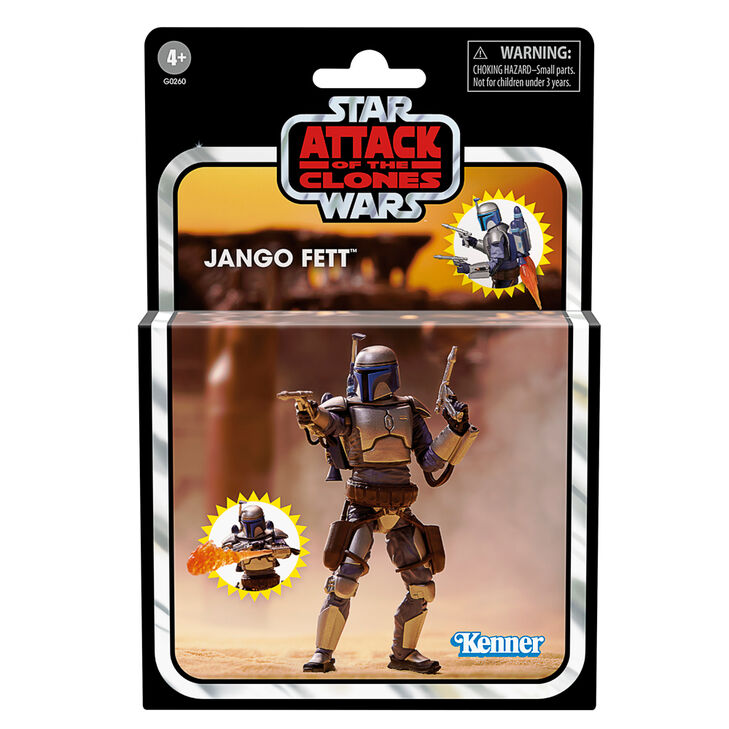 Imagen 2 - Figura Jango Fett Attack Of The Clones Star Wars 9,5Cm