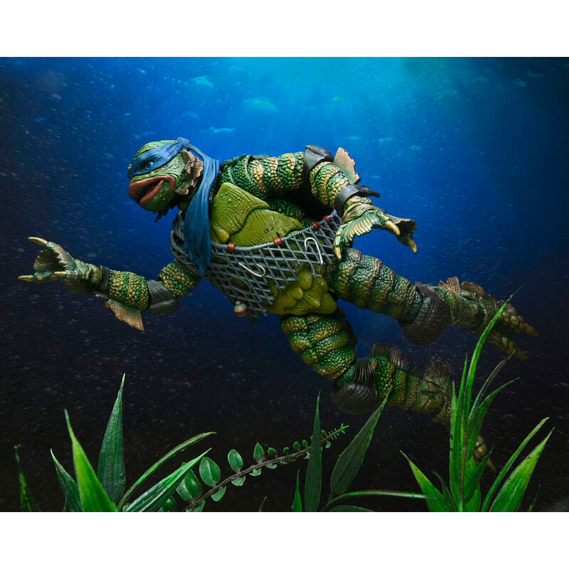 Imagen 2 - Figura Leonardo As The Creature Tortugas Ninja Universal Mosnters 18Cm