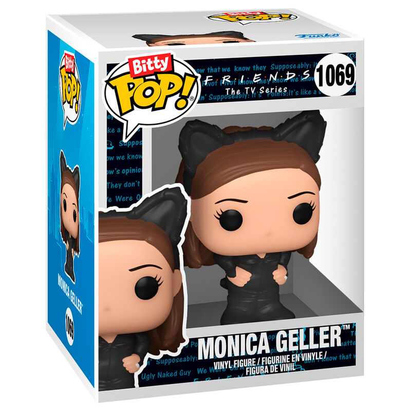 Imagen 3 - Blister 4 Figuras Bitty Pop Friends Monica As Catwoman
