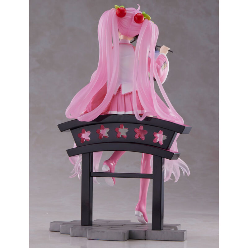 Imagen 3 - Figura Sakura Miku Amp+ Prize Sakura Lantern Ver. Hatsune Miku 18Cm