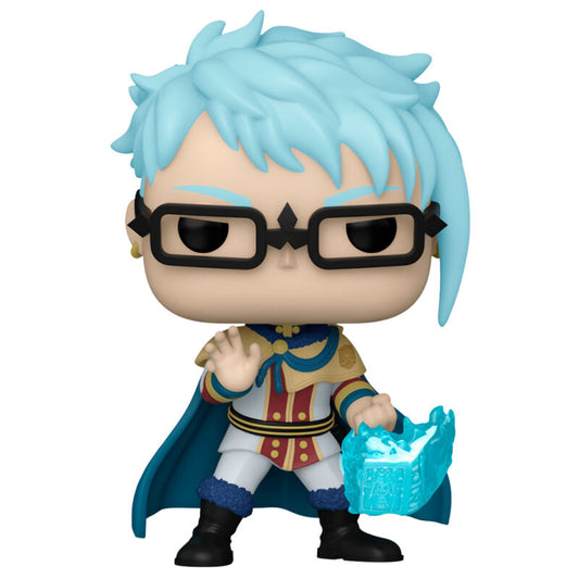 Imagen de Figura Pop Black Clover Klaus parte de nuestra colección en Espadas y más, sitio oficial.