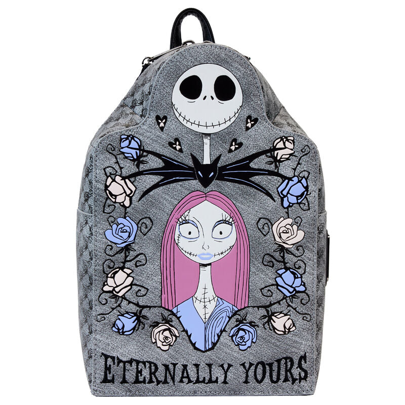 Imagen 1 - Mochila Christmas Jack & Sally Pesadilla Antes De Navidad Disney Loungefly 26Cm