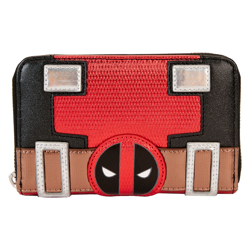 Imagen de Cartera Deadpool Metalllic Marvel Loungefly parte de nuestra colección en Espadas y más, sitio oficial.