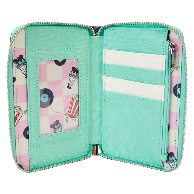 Imagen 4 - Cartera Date Night Diner Mickey & Minnie Disney Loungefly