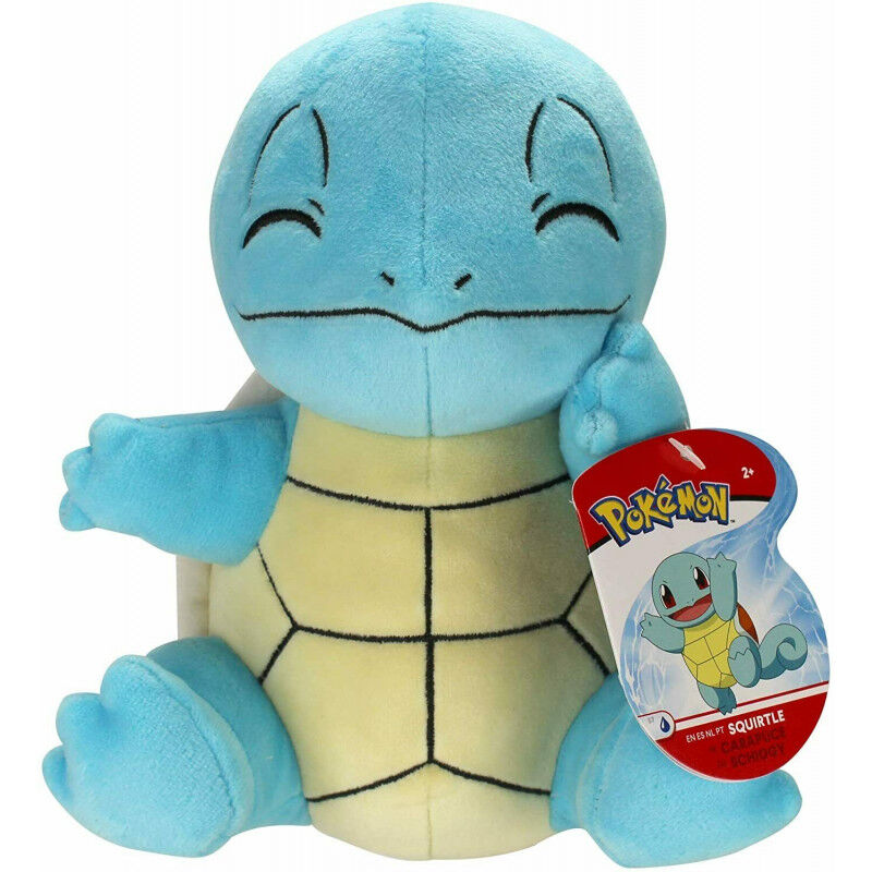 Imagen de Peluche Squirtle Pokemon 20Cm parte de nuestra colección en Espadas y más, sitio oficial.