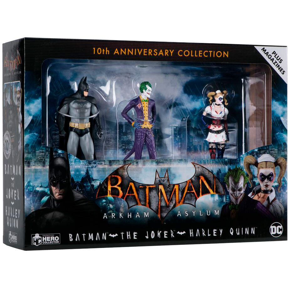Imagen 1 - Blister Figuras 10Th Anniversary Arkham Asylum Batman Dc Comics