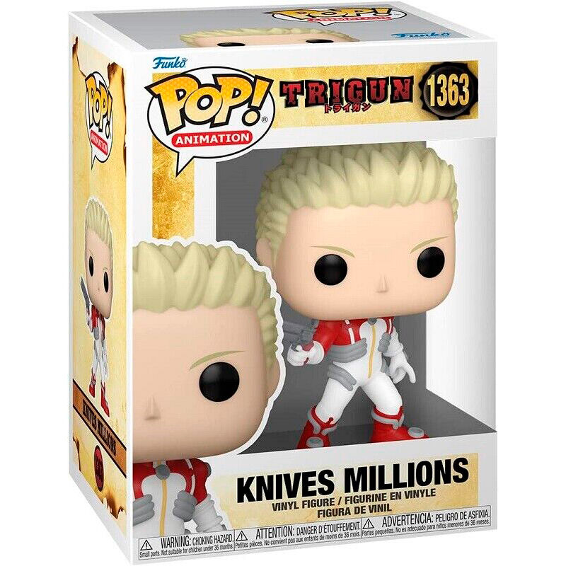 Imagen de Figura Pop Trigun Knives Millions parte de nuestra colección en Espadas y más, sitio oficial.