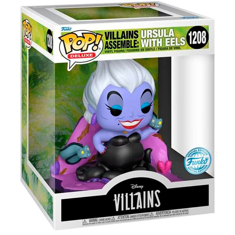Imagen de Figura Pop Disney Villains Ursula Exclusive parte de nuestra colección en Espadas y más, sitio oficial.