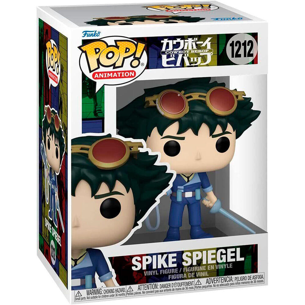Imagen de Figura Pop Cowboy Bebop Spike Spiegel parte de nuestra colección en Espadas y más, sitio oficial.