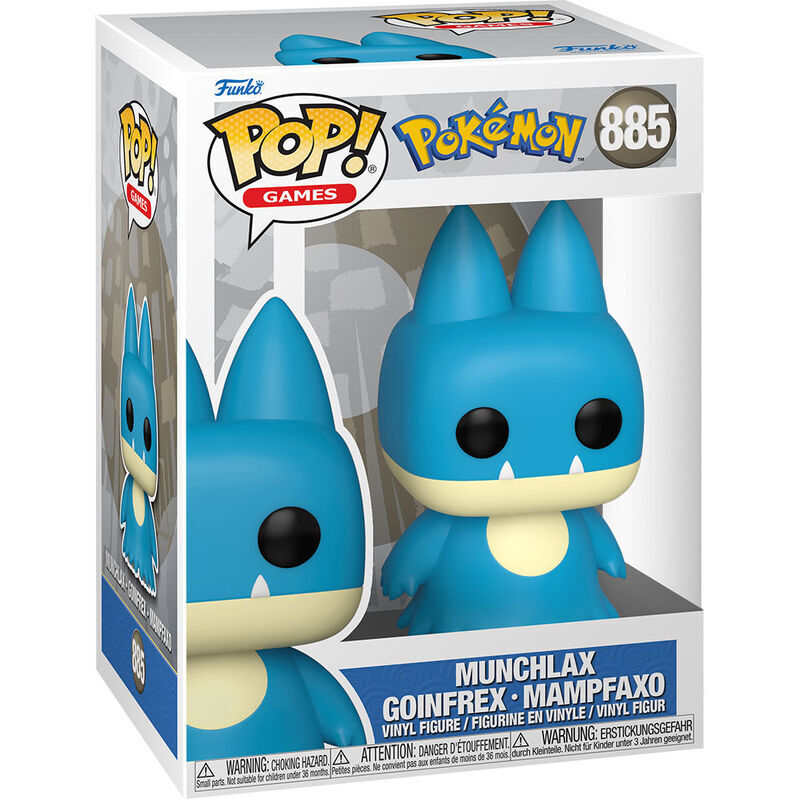 Imagen de Figura Pop Pokemon Munchlax parte de nuestra colección en Espadas y más, sitio oficial.