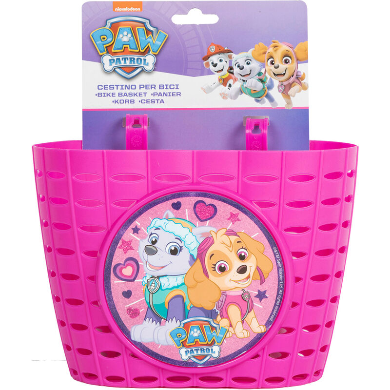 Imagen 3 - Cesta Bicicleta Patrulla Canina Paw Patrol