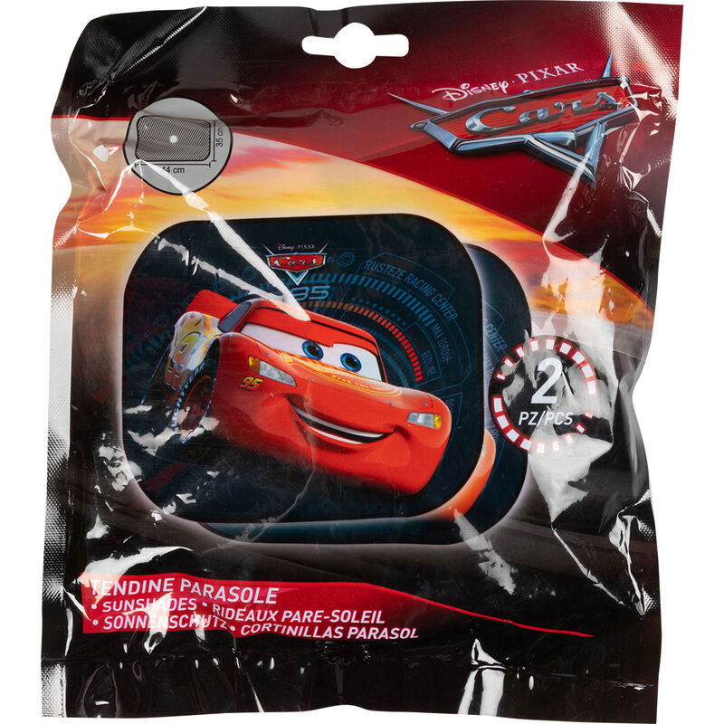 Imagen 4 - Set 2 Parasol Ventana Cars Disney