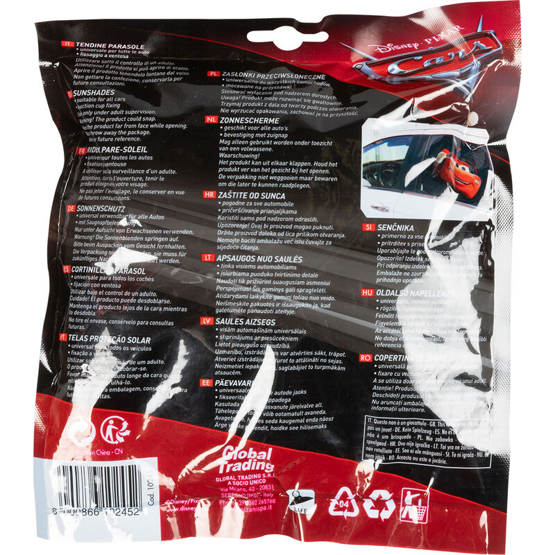 Imagen 5 - Set 2 Parasol Ventana Cars Disney