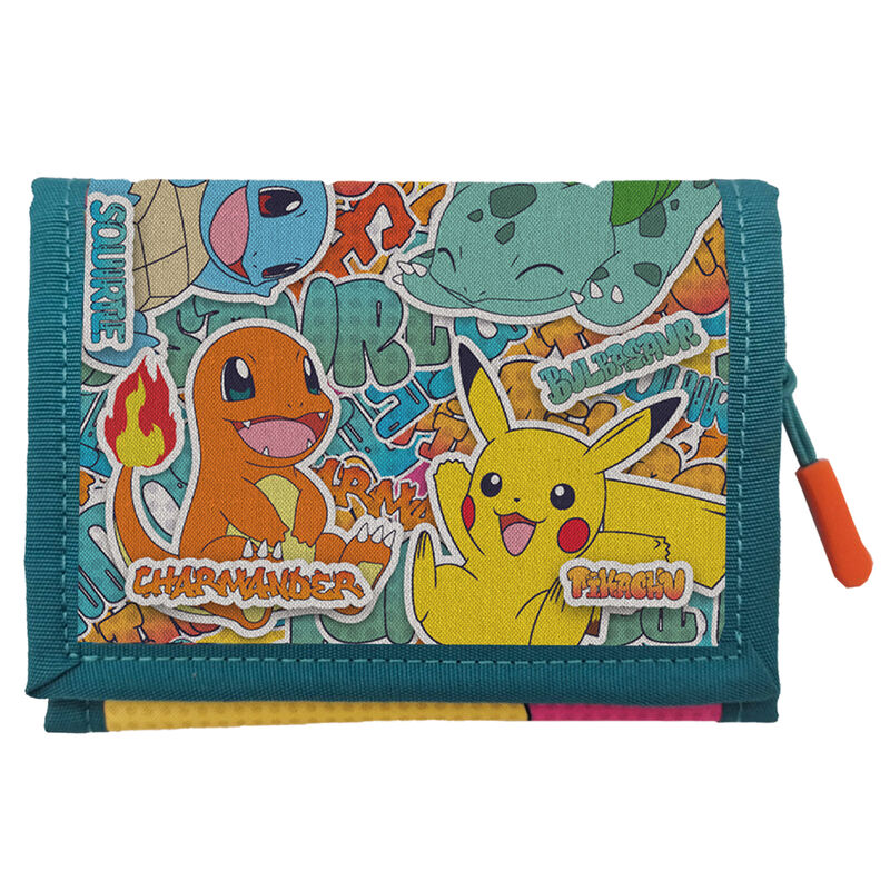Imagen de Billetera Urban Colors Pokemon parte de nuestra colección en Espadas y más, sitio oficial.