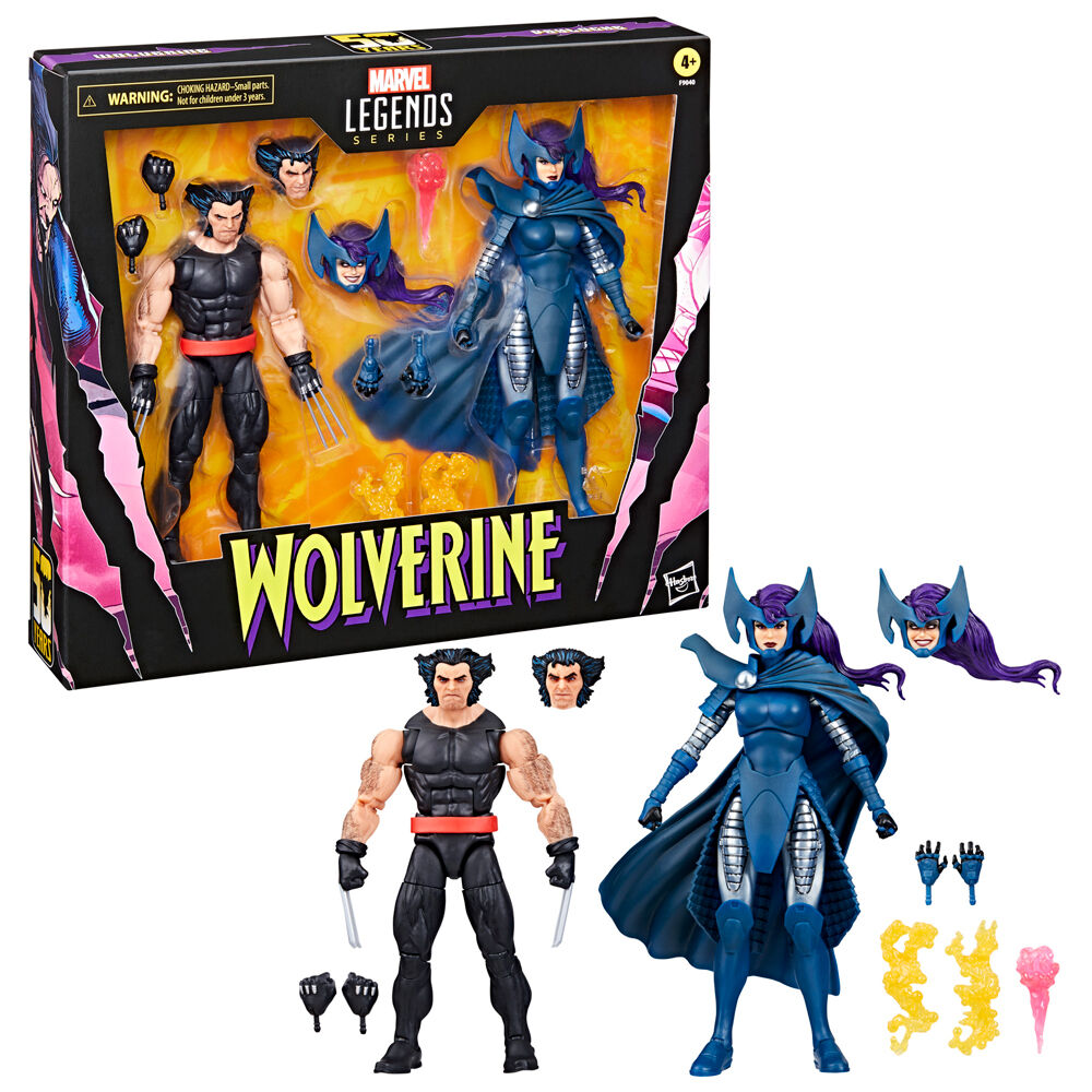 Imagen 5 de Blister Figuras Wolverine Legends Series Marvel 15Cm 3